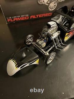 1/18 ACME Flamed Altered Race Car DIECAST 1 Of 996