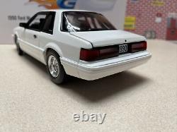 1/18 ACME / GMP 1990 Ford Mustang GUYCAST 5.0 LX SC Drag Pack White 18970 1/390