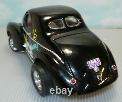 1/18, custom 1941 Willys Black Ice Racing drag car, pro street