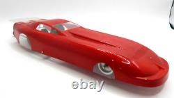 1/24 Scale Drag Race Slot Car Corvette Funny Car Dragster Vintage 90's