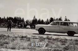 1960's Female Drag Racing Gasser Dragster Photos Deer Park Drags Spokane WA Vtg