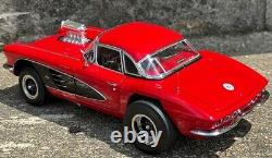 1961 Chevrolet Corvette Toms Garage Rare Gasser 118 Drag Racing Acme A1800926tg