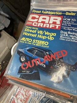 1963 64 65 66 71 72 73 75 77 78 CAR CRAFT MAGAZINE Lot Of 90 + Drag Racing