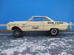 1963 Pale Yellow Ford Falcon Drag car 1/18 scale