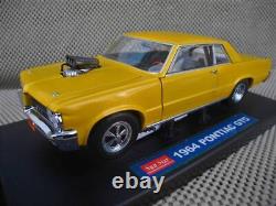 1964 1St Generation Pontiac Gto Ified Drag Race Funny Car 1/18 Item Yellow Metal