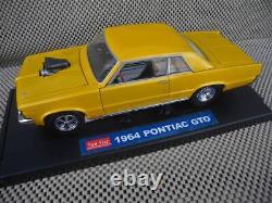 1964 First Pontiac Gto Modified Drag Racing Funny Car 1/18 Yellow Metallic