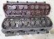 1965 Ford 289 Cylinder Heads C5ae-b Large Valves Hardened Seats Bronze Guides