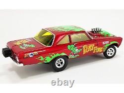 1965 Plymouth Awb Big Daddy Rat Fink Red Drag Race Car 118 Acme A1806508 Gmp