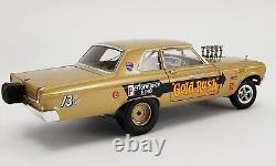 1965 Plymouth Awb Ufo Hemi Gold Rush Drag Racing Car 118 Acme A1806509 Gmp