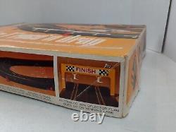 1967 Eldon 2 in 1 Race'n Drag Track Set #9543 UNTESTED 5 Car Bodies Instruction