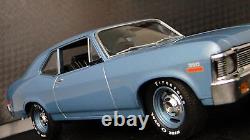 1969 Chevy Nova Drag Race Hot Rod Car Chevrolet Carousel Blu Model Gifts For Men