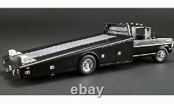 1970 Ford F-350 Ramp Truck Drag Race Car Hauler Black Acme Vintage Gmp Diecast