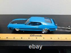 1973 Ford Mustang Mach#1 1/24 Drag Race Slot Sar (Ready to go)