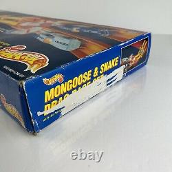 1993 Mattel Limited HOT WHEELS Mongoose & Snake Drag Race Set #10084 NEW