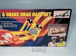 1993 Vintage Hot Wheels Mongoose & Snake Drag Race Set NEW SEALED EXCELLENT