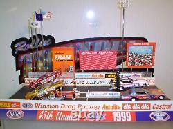 1999 Winston Nhra U. S. Nationals Drag Strip Starting Line Diorama Display Nos