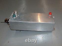 2 Gallon Firewall Mount Dry Sump Oil Tank SCCA NASCAR Sprint Car Drag Racing