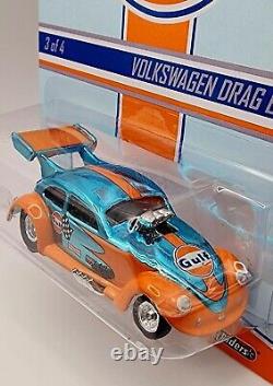 2013 Hot Wheels RLC Gulf Racing Volkswagen Drag Beetle (3 of 4) #2947/4000