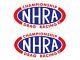 2x Nhra Drag Racing Championship Pair Vinyl Decals Choose Size 4-62