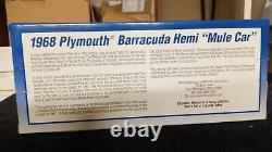 68 Plymouth Hemi Barracuda Mule Test/Drag Race Car 05 Highway61/DCP NEW in Box