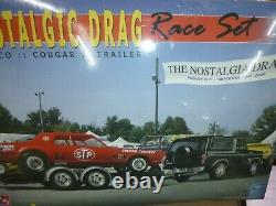 AMT 21713 Model King Nostalgic Drag Race Set 79 FORD BRONCO, COUGAR FUNNY CAR FS