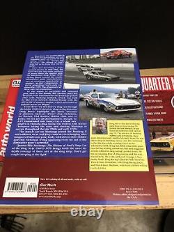 AUTO WORLD LEGENDS OF THE QUARTER MILE BRAND X 1973 FORD MUSTANG WithCarTech Book