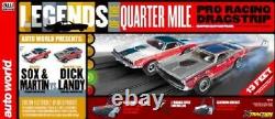 AWD # 33203 Legends of the Quarter Mile Pro Drag Slot Car 13' Racing Set HO MIB
