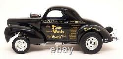 Acme 1/18 1941 Willys Gasser Stone Woods'Cookie' Drag Race Car Model