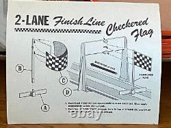 Aurora 2 In 1 Speedline Stunt & Drag Race Set 1968 Boxed Complete With Cars