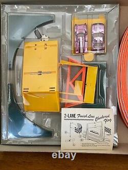 Aurora 2 In 1 Speedline Stunt & Drag Race Set 1968 Boxed Complete With Cars