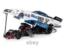 Auto World NHRA John Force'21 BlueDEF Camaro Funny Car 124 Scale Diecast Car