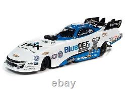 Auto World NHRA John Force'21 BlueDEF Camaro Funny Car 124 Scale Diecast Car