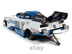 Auto World NHRA John Force'21 BlueDEF Camaro Funny Car 124 Scale Diecast Car