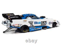 Auto World NHRA John Force'21 BlueDEF Camaro Funny Car 124 Scale Diecast Car