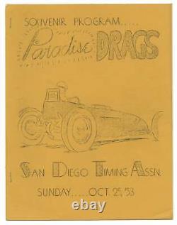 Auto racing ARCHIVE OF MATERIAL RELATING TO DRAG RACING EVENTS IN #151477