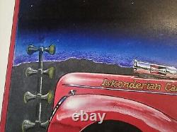 Big John Mazmanian 1941 Willys Gasser Art Drawing Drag Racing Artwork Frederick