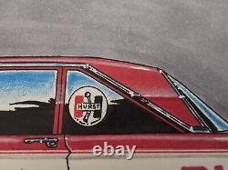 Butch Leal California Flash'65 Belvedere AWB Original Art Drag Racing Frederick