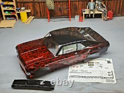Custom painted Pro-Line Racing 1/10 1969 Chevrolet Nova Body Drag Car PRO353100