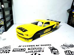 Custom painted body Proline 3573-00 1967 Ford Mustang traxxas drag ae dr10 22s