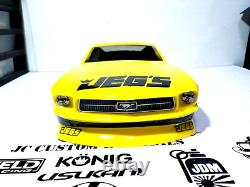 Custom painted body Proline 3573-00 1967 Ford Mustang traxxas drag ae dr10 22s