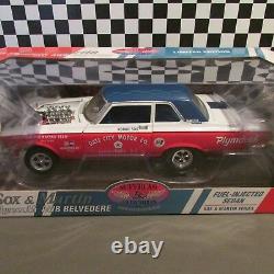 DCP/Supercar, 1965 Plymouth Belvedere, Sox & Martin'118 sc. Model, AWB, Issue #15
