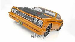 DR10 Drag Race Car, 1/10 Brushless 2WD RTR, with LiPo Battery & Charger, Orange
