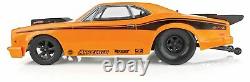 DR10 Drag Race Car, 1/10 Brushless 2WD RTR, with LiPo Battery & Charger, Orange