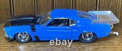 Danbury Mint 1969 Ford Mustang Boss Nine Pro Street 1/24 Diecast Model Drag Race