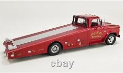 Dodge D-300 Mazmanian Ramp Truck Vintage Drag Race Car Hauler 118 Acme A1801915