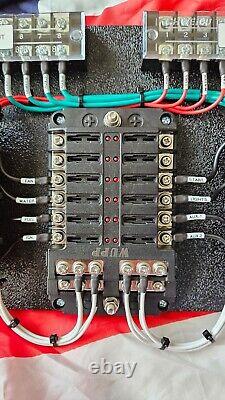 Drag Race Car 8 Relay Panel, 12v Fuse Panel