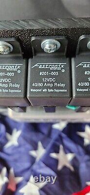 Drag Race Car 8 Relay Panel, 12v Fuse Panel