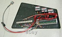 Drag Race Car Wiring Panel For MSD Grid ARC Timing USED