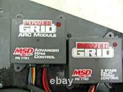Drag Race Car Wiring Panel For MSD Grid ARC Timing USED