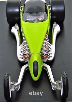 Dragster Drag Racing Chopped Custom Built Metal Concept Hot Rod Model Race Car